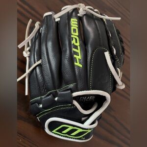 Worth Shut Out Series 11.75” Fastpitch Left Hand Softball Glove Right Hand Throw